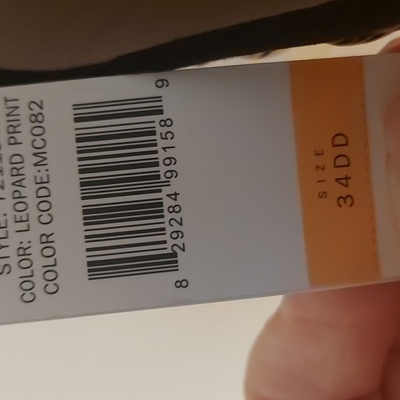 NWT Natori Bliss Perfection Leopard Print Lightly Lined Lace Trim Bra - Picture 10 of 10